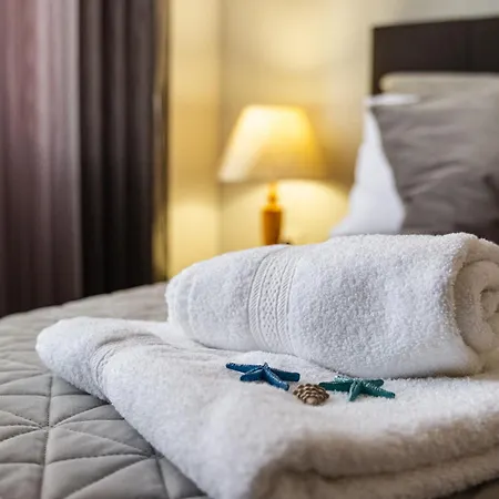 아파트 Luxury With Sea View,free Parking! *