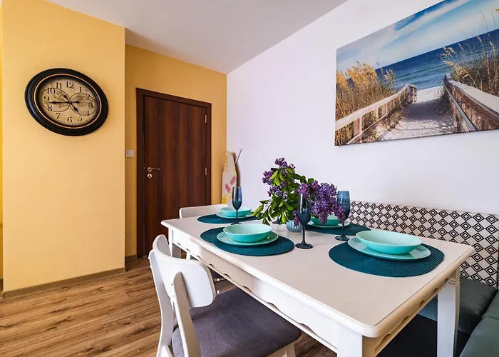 아파트 Luxury With Sea View,free Parking! *